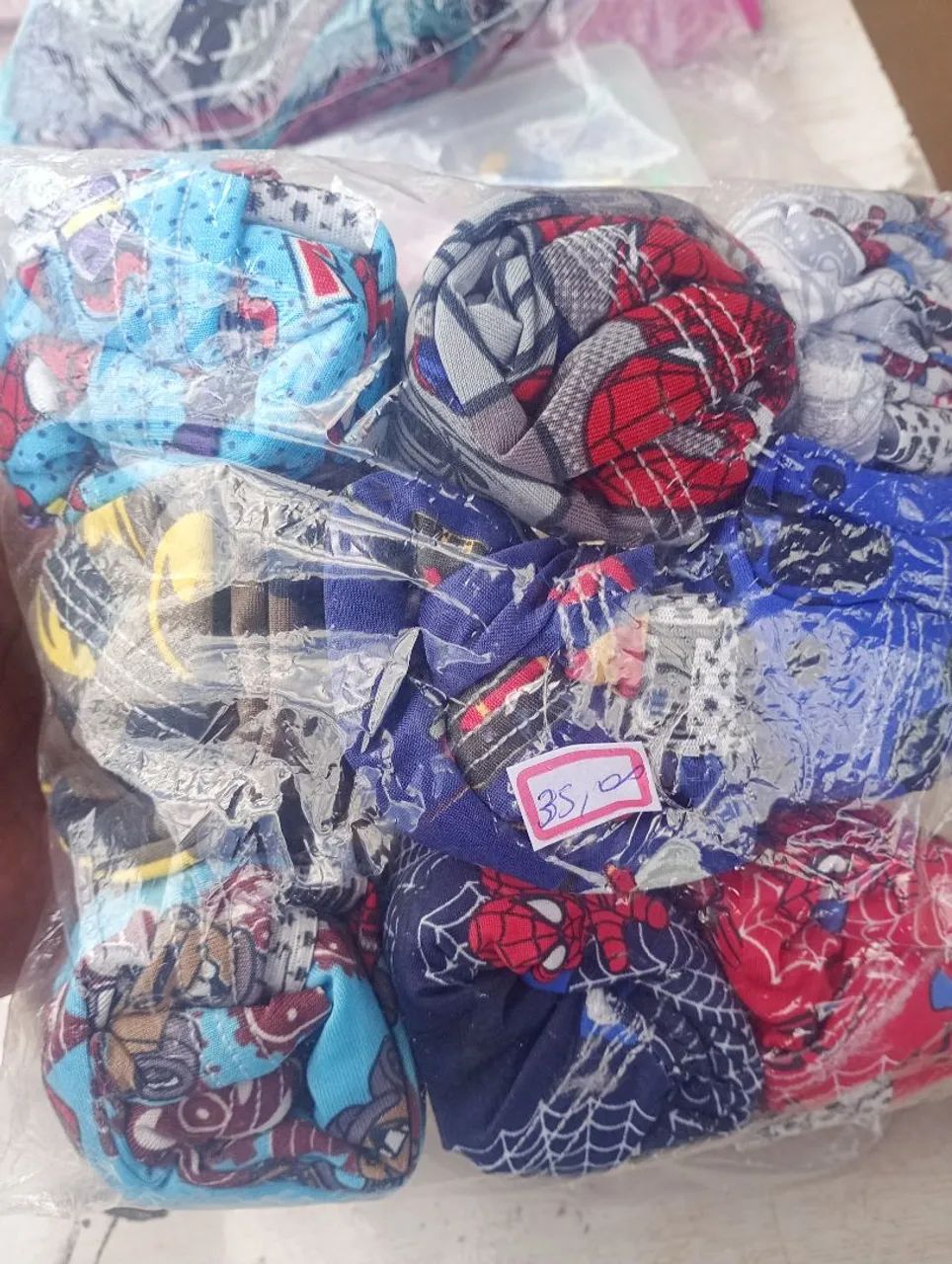 Kit 9 cuecas infantil 2 anos 