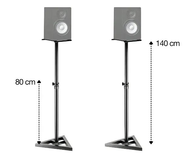 Suportes para Monitores de Áudio (Estúdio de Som)