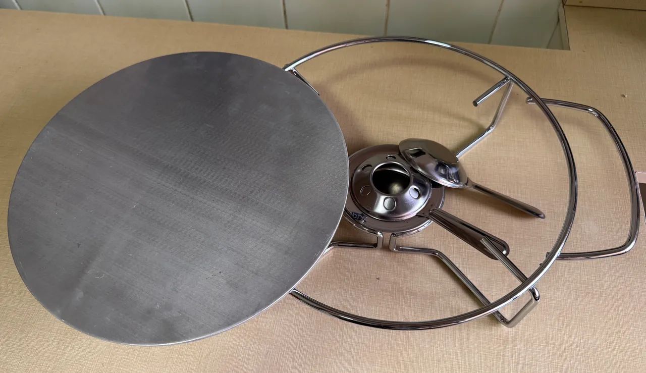 Rechaud Plátanos diâmetro 28cm 3 peças Brinox - Foto 2