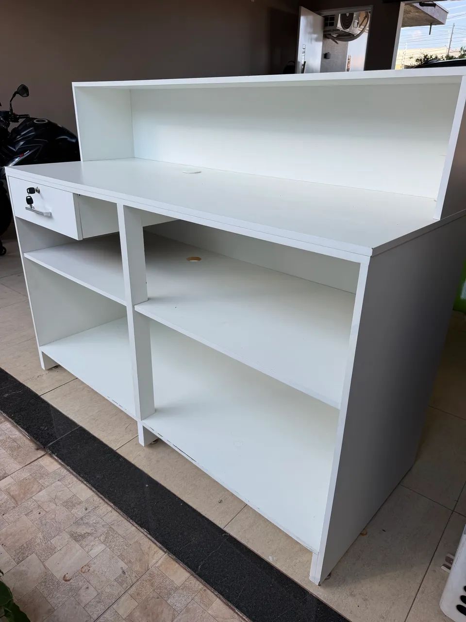 Balcão de atendimento com gaveta  - Foto 3