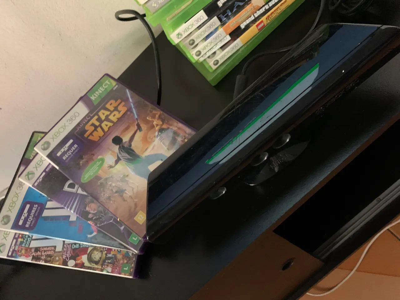 Xbox 360 slim branco (bloqueado) - Foto 5