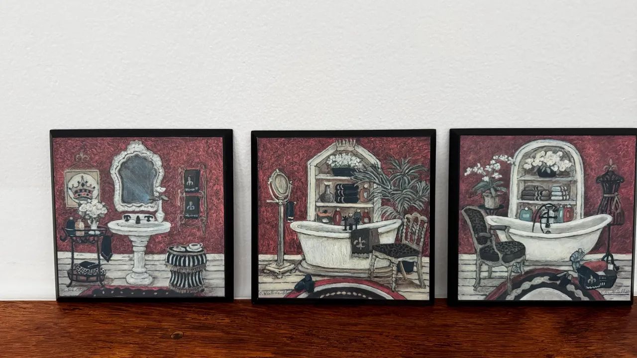 Quadros para lavabo