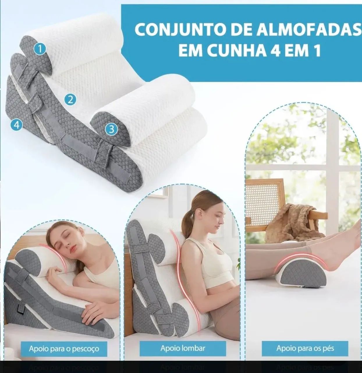 Travesseiro anti refluxo - Foto 4