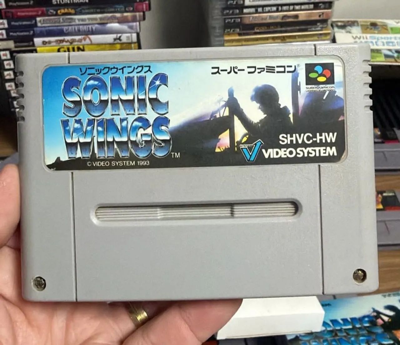 Sonic Wings Super famicom - Foto 2