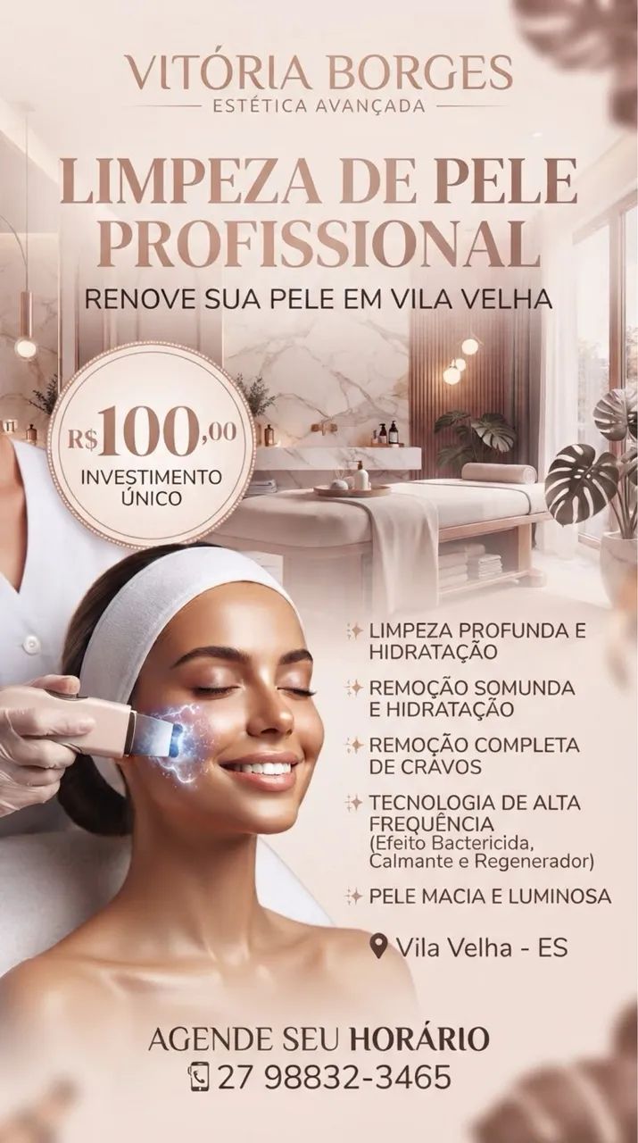 Limpeza de pele 