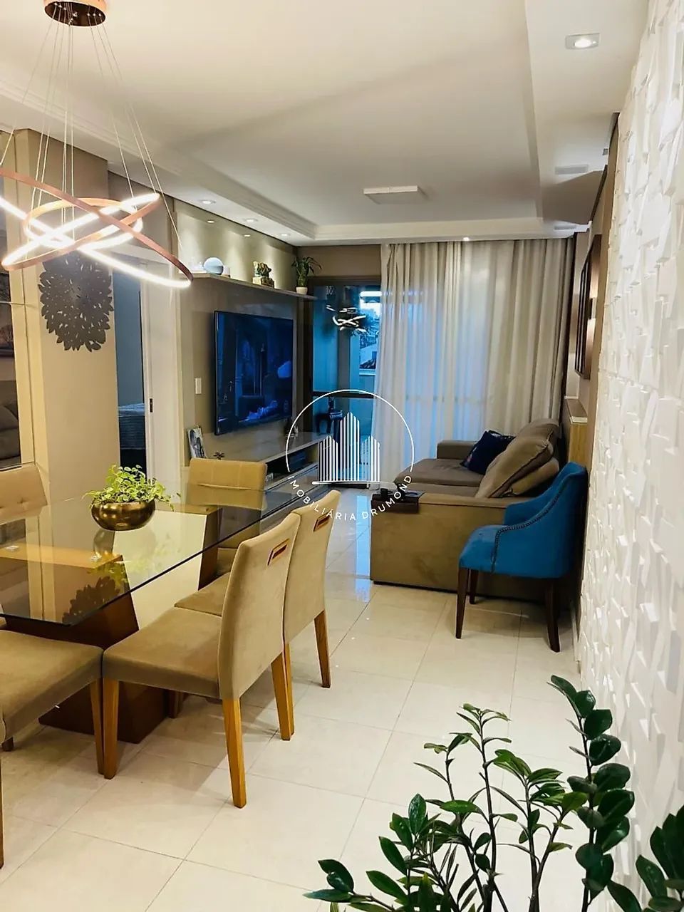 Apartamento com Terraço, 3 Dormitórios 1 suite e garagem dupla - BRN - Foto 4