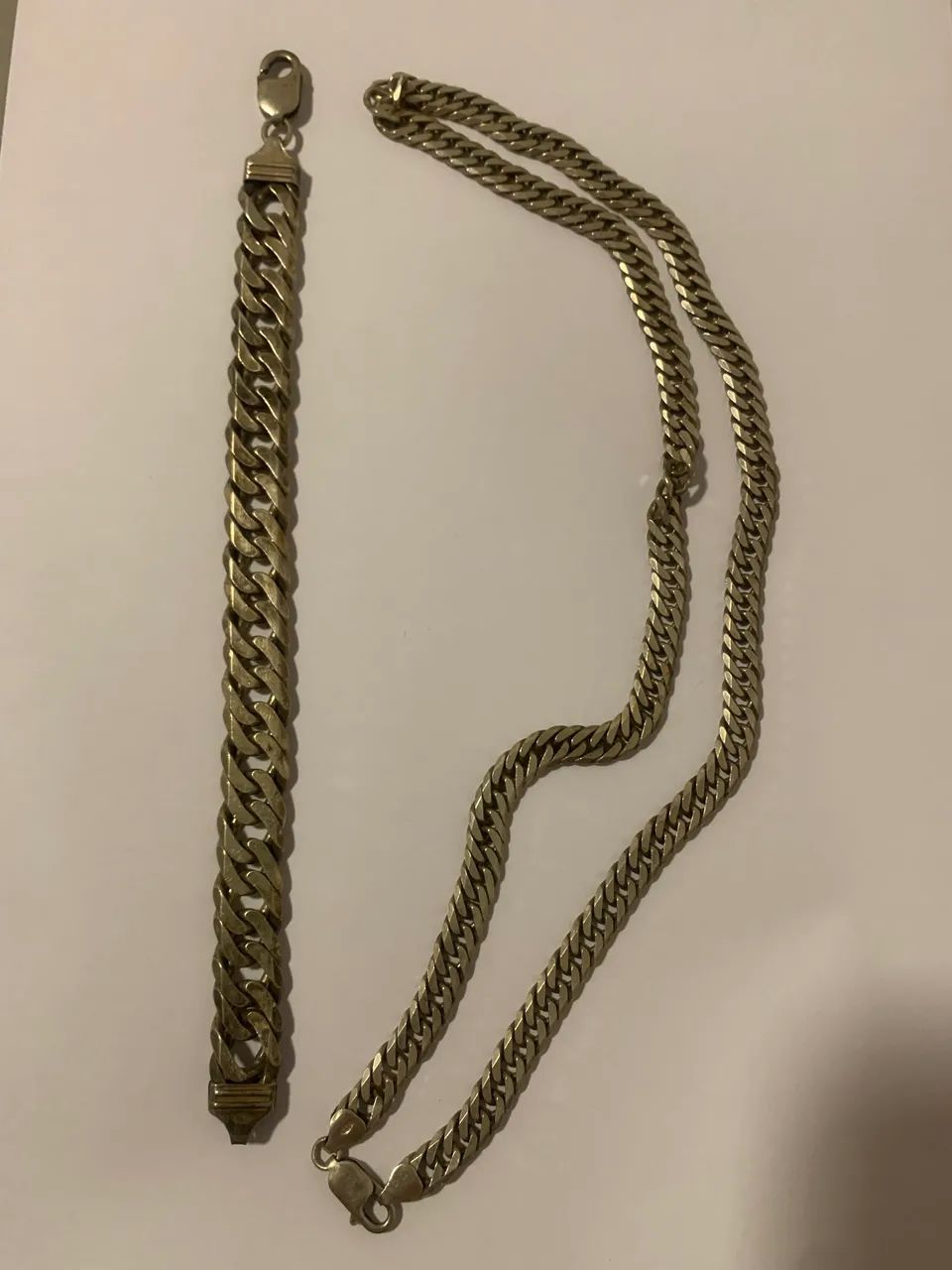KIT PRATA 925 ? CORDÃO + PULSEIRA - Foto 2