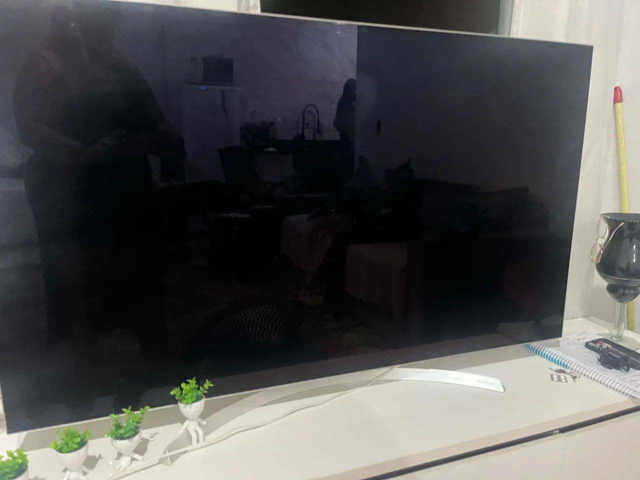 TV LG 55 Polegadas com defeito - Foto 2