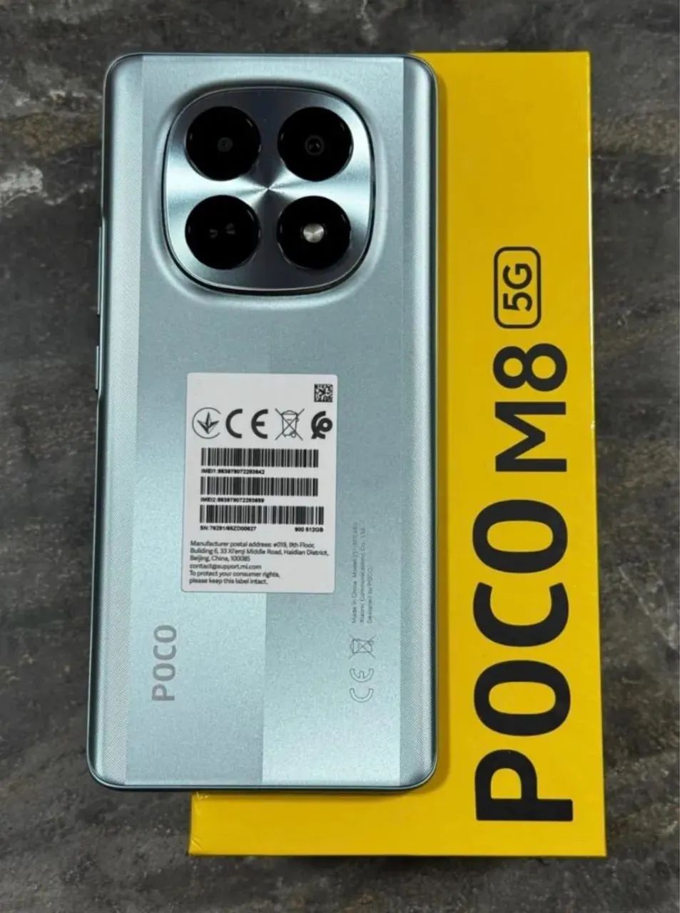 Smartphone POCO M8 512GB 8GB RAM