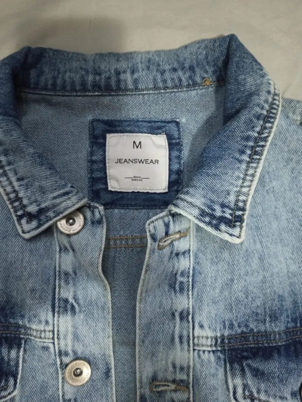 Jaqueta Jeans Estonada - Foto 4