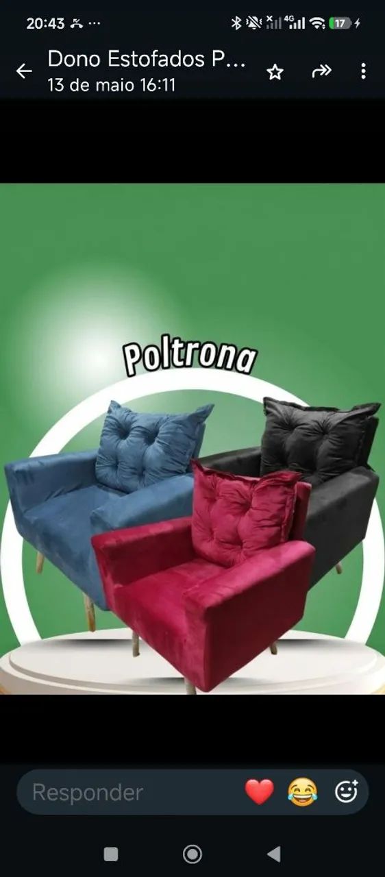 Poltrona várias cores  - Foto 5