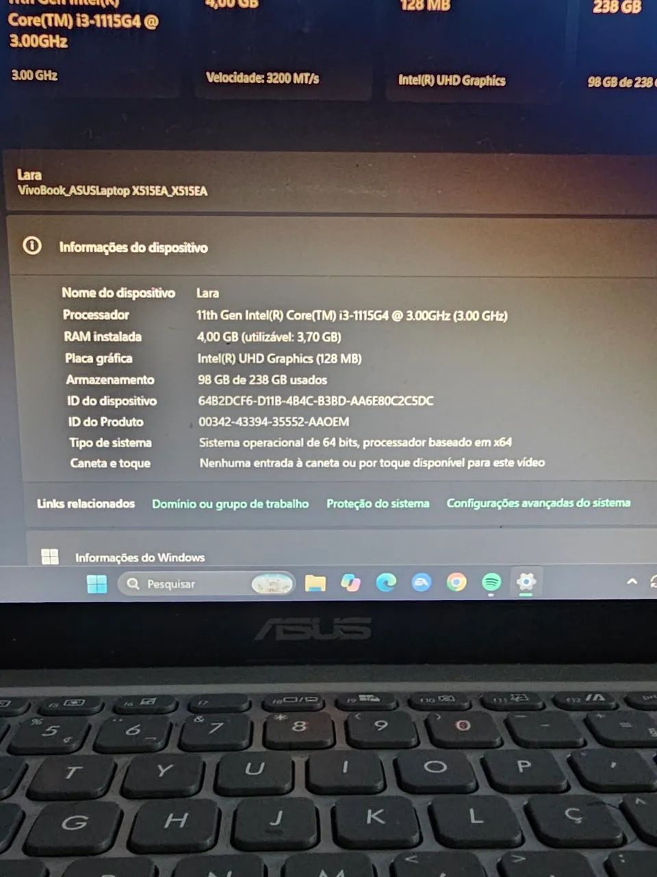Notebook asus vivobook core Intel core 13 - Foto 5