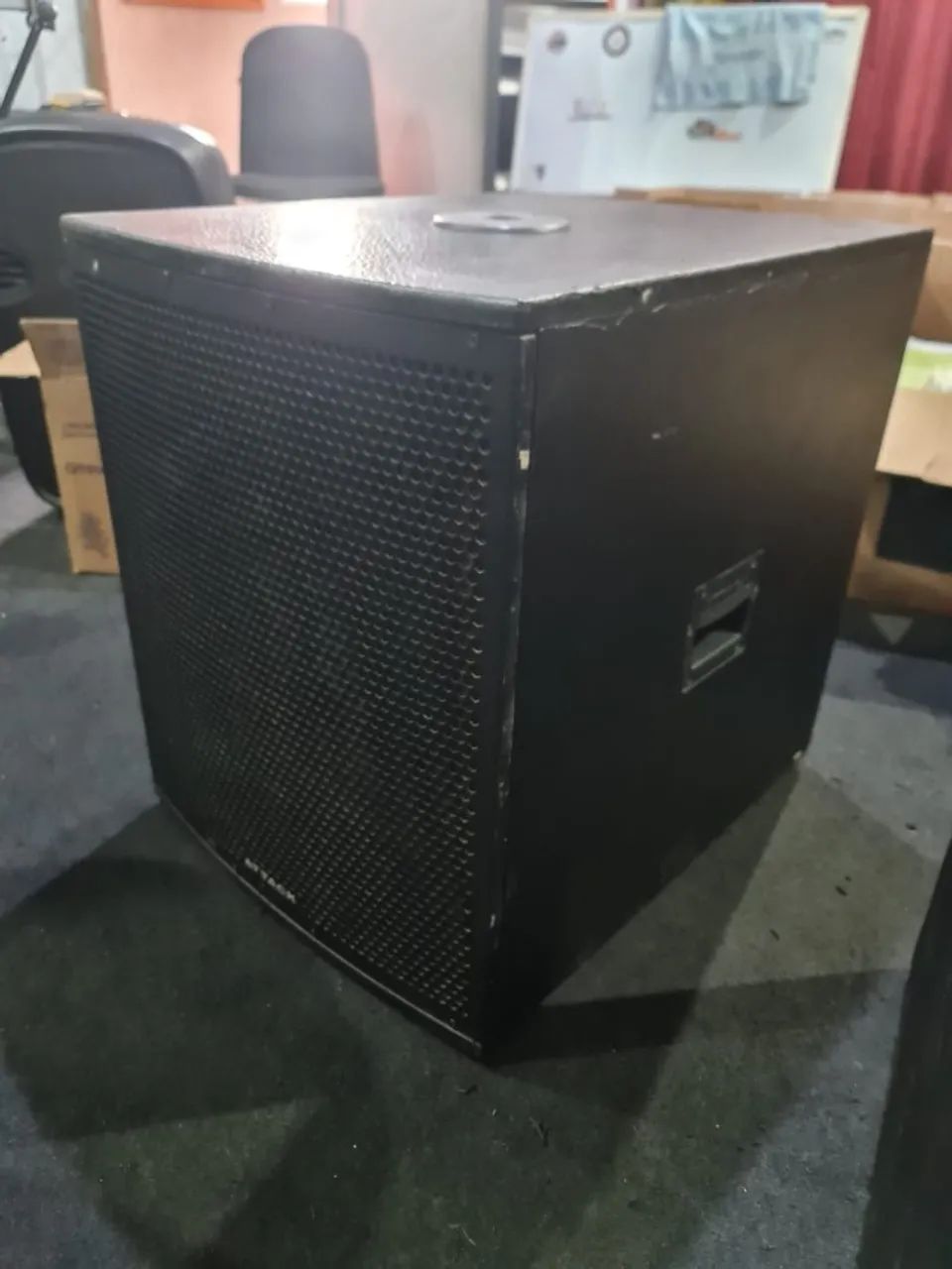 Caixa Subwoofer Ativo Attack Vrs 1510 A 1000w 15'' Preto - Foto 3