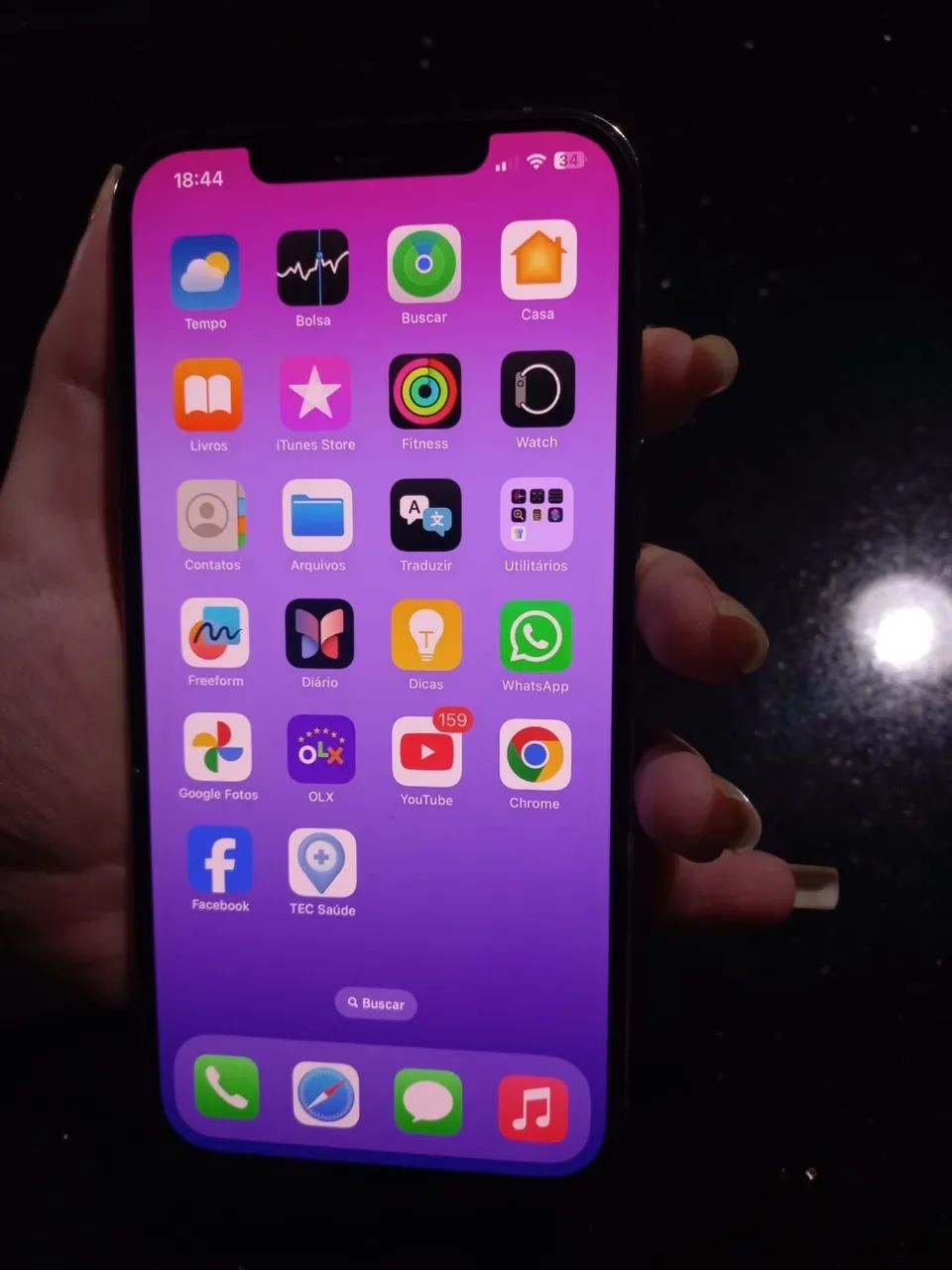 iPhone 12 Pro Max dourado - Foto 2