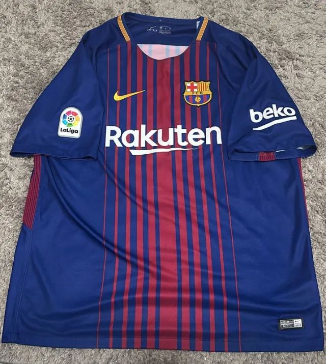 Camisa Barcelona 2017/18 - ORIGINAL EM BOM ESTADO