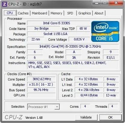 Processador i5 3330s 1155 quad core ok - Foto 3