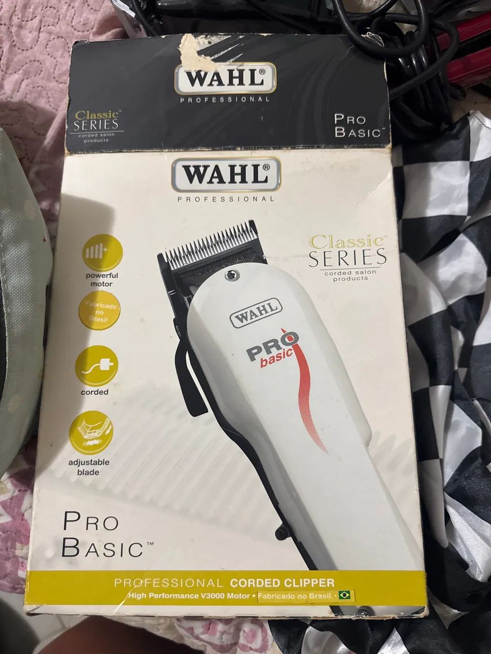 Máquina de cortar cabelo profissional