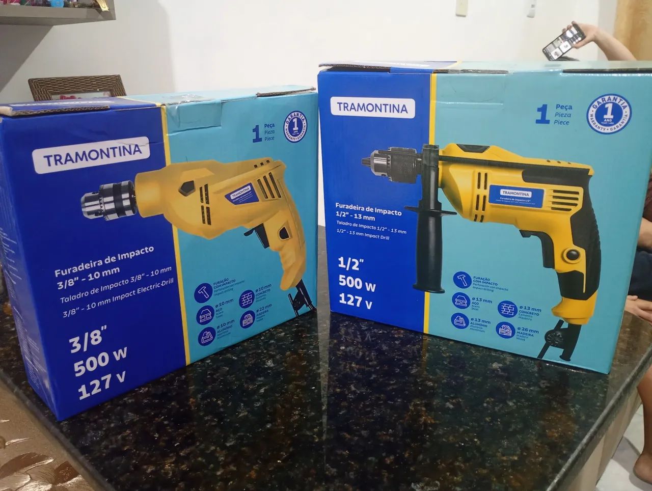 Furadeiras a venda $200 a 3/8 ,$300 1/2