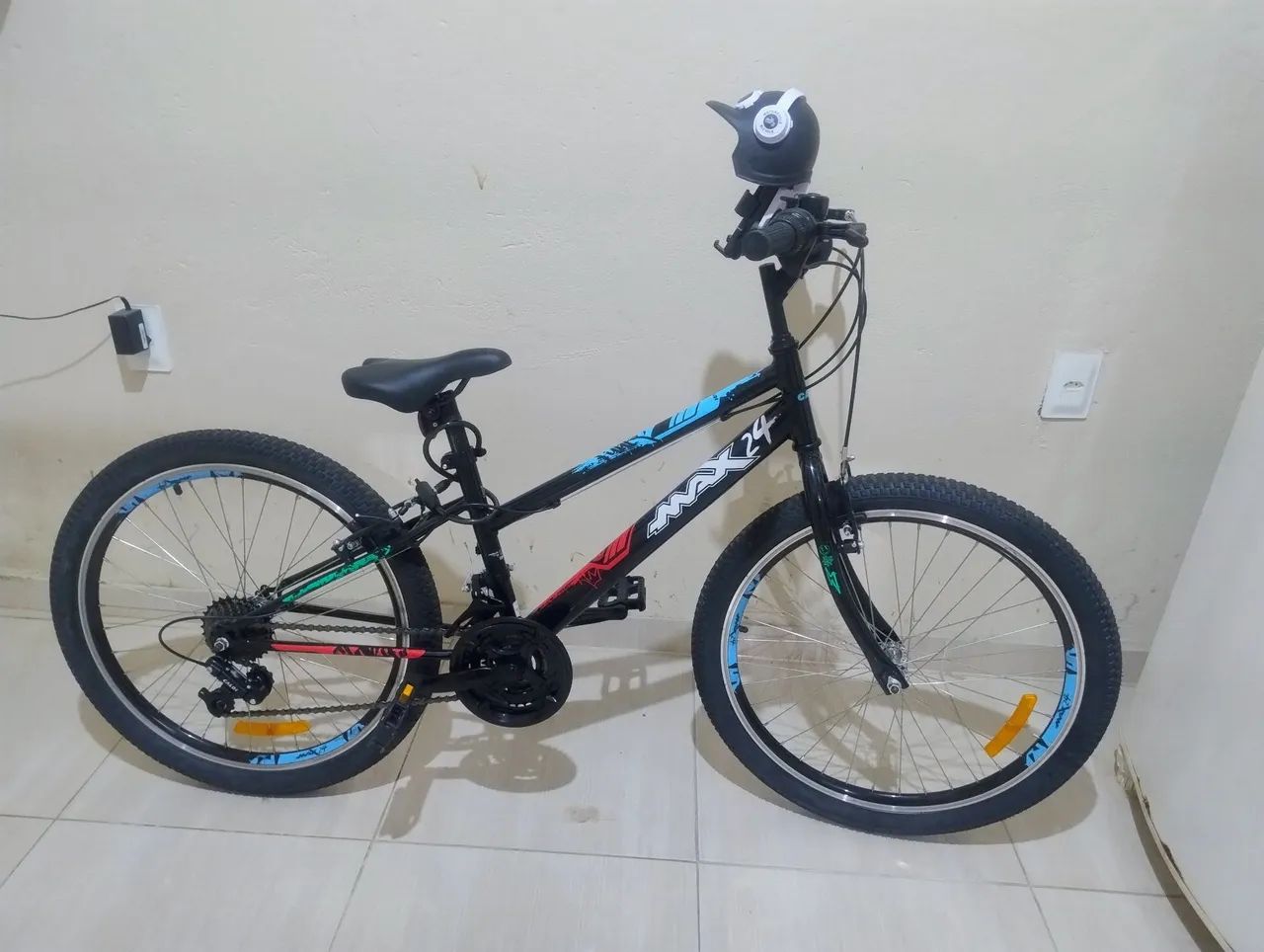 Bicicleta Aro 24 Semi Nova 