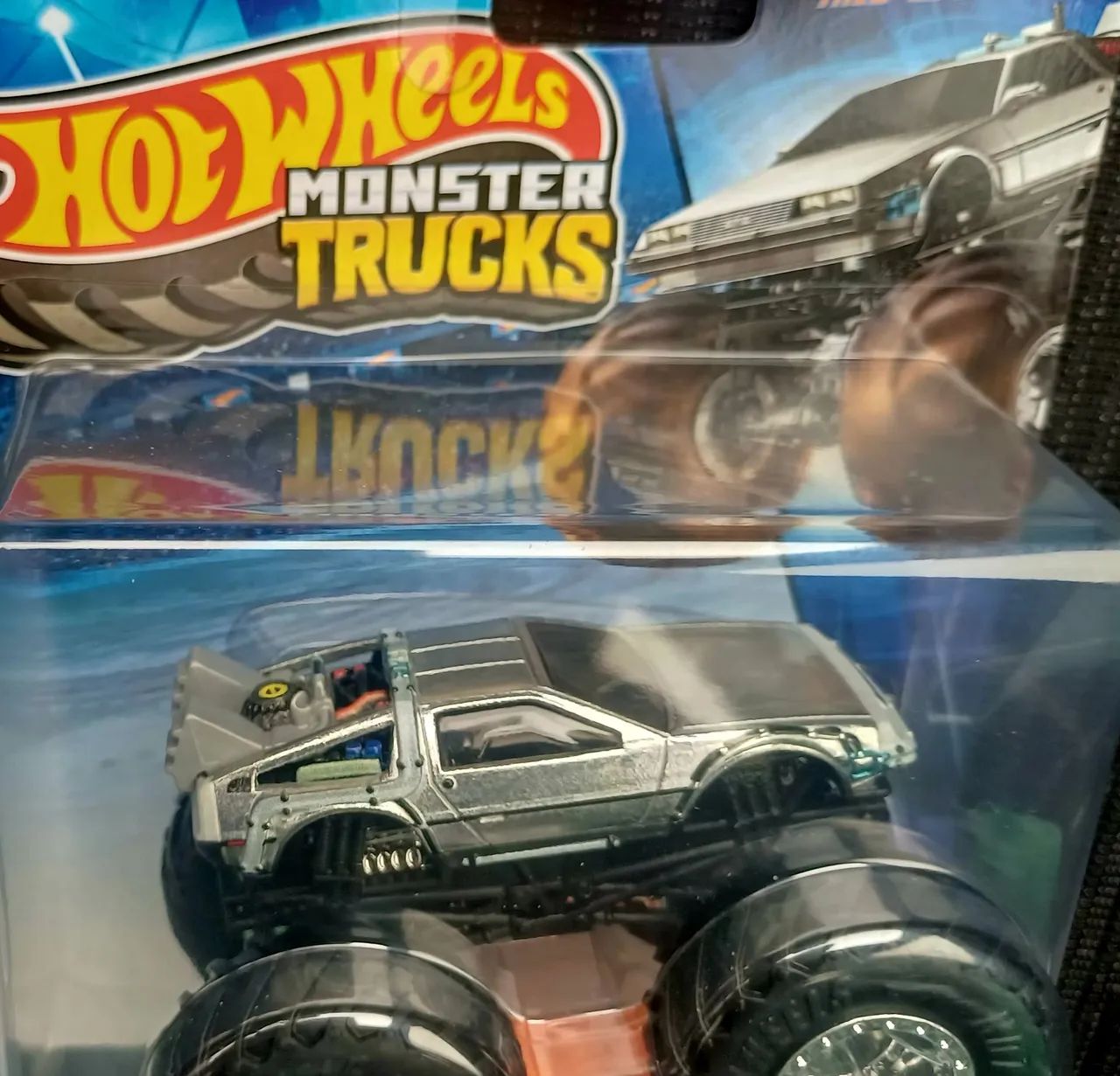 Hot Wheels Monster Trucks - Time Machine - Back to the Future - Foto 2