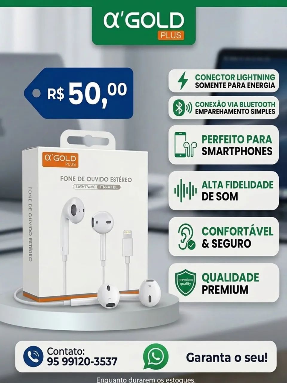 Carregador / Fone - Foto 3