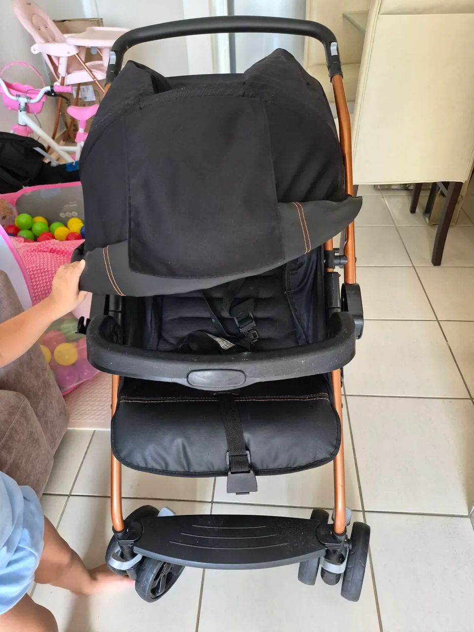 Carrinho de bebê burigoto