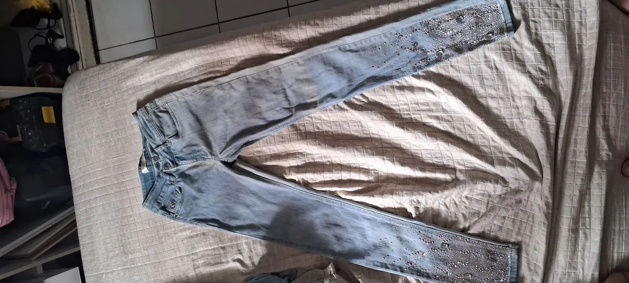 Calça jeans Carmen steffens 