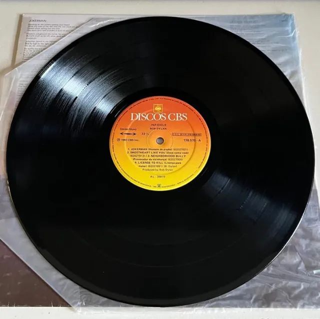 LP VINIL BOB DYLAN - INFIDELS - Foto 5
