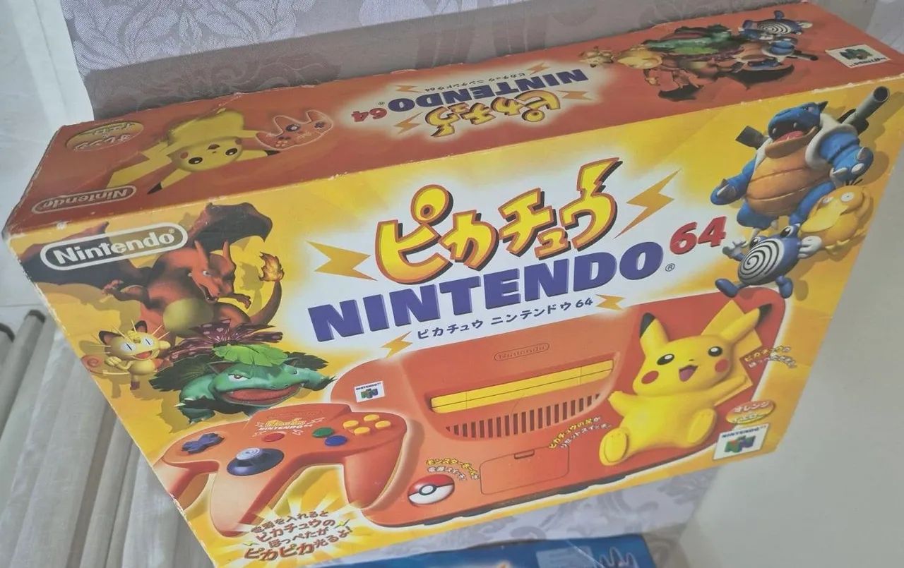 Nintendo 64 Pikachu Laranja - Foto 3