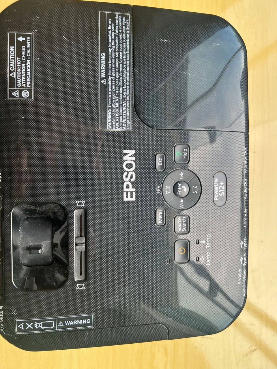 Projetor Epson PowerLite S12+ - Foto 2