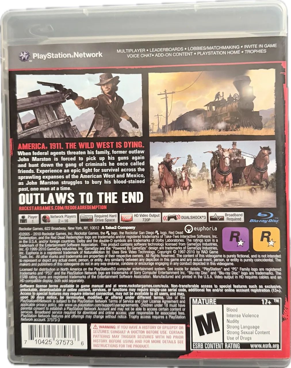 Jogo PS3 Red Dead Redemption - Foto 2