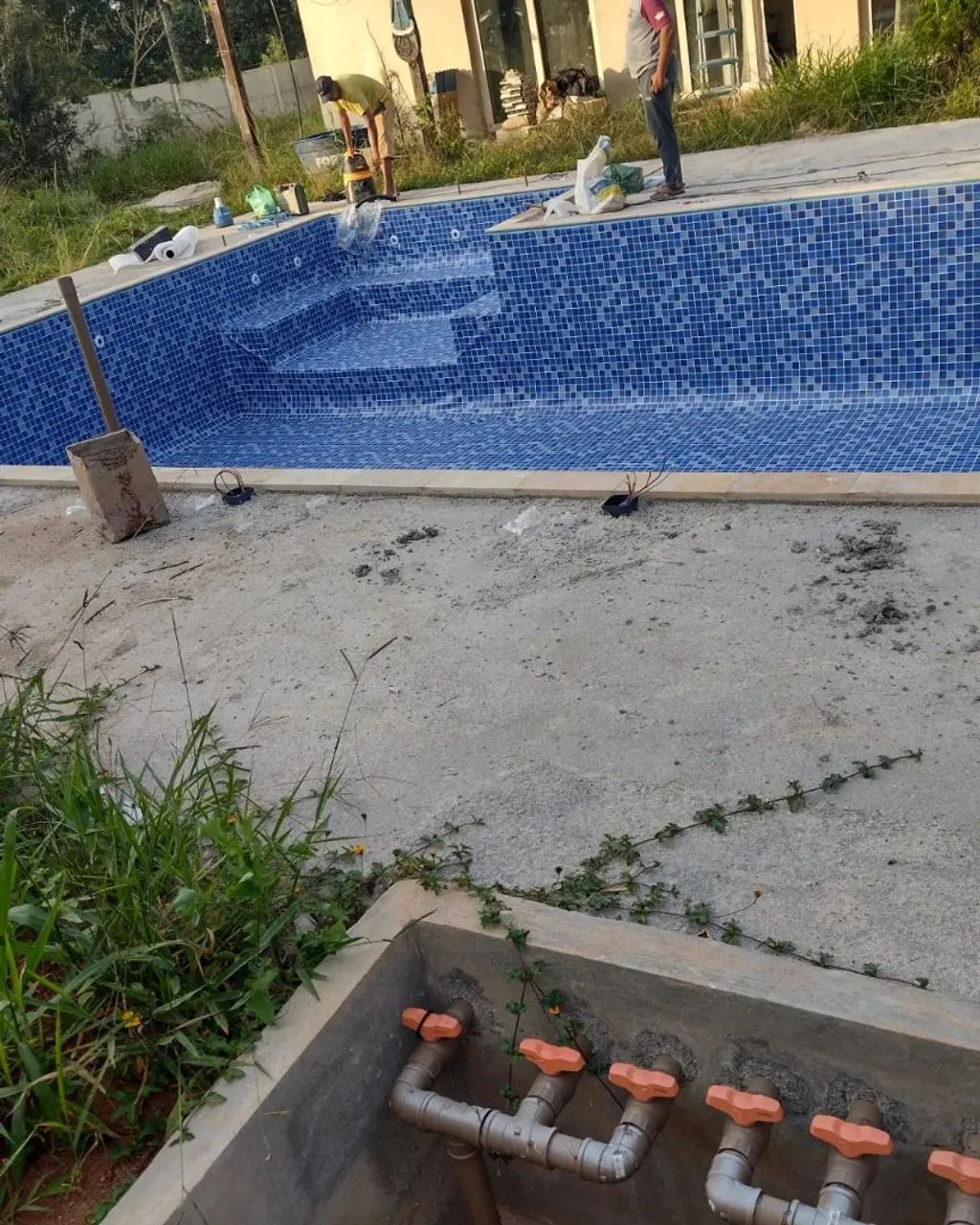 Construção de piscinas e reformas, venha fazer seu orçamento conosco. - Foto 2