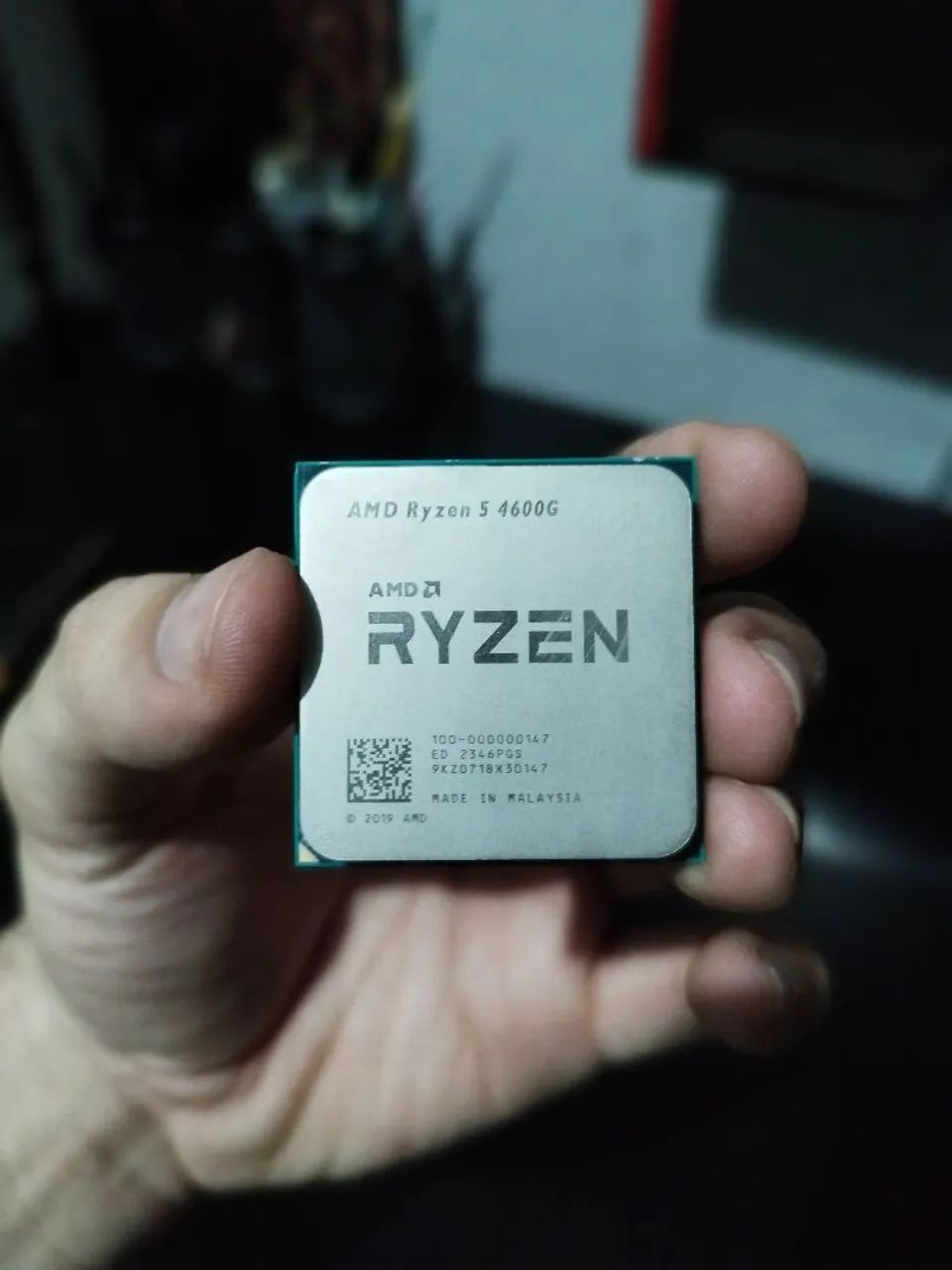 Processador Ryzen 5 4600G (placa de vídeo integrada) 