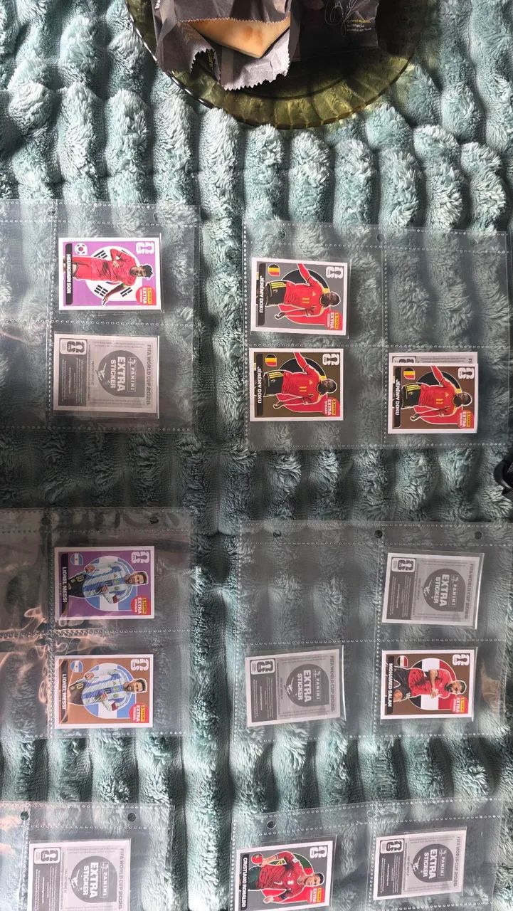 Figurinhas Legends Copa do Mundo 2026