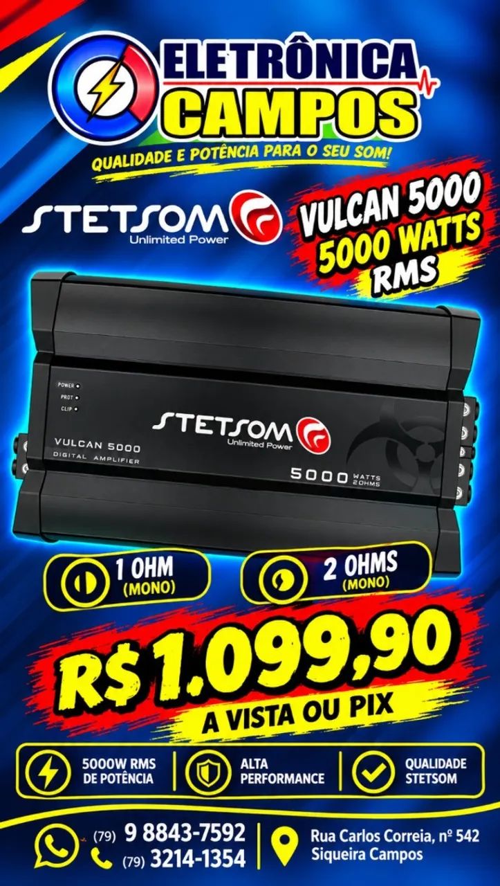 AMPLIFICADOR VULCAN 5000.1