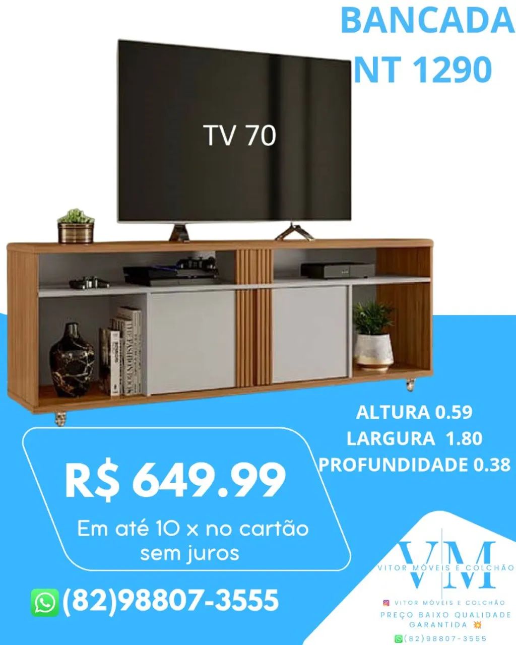 PROMOÇÃO DE RACK E PAINEL APARTI DE  - Foto 5