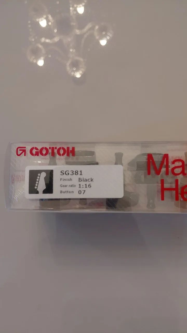 Tarraxas Gotoh Black Stratocaster SG381 - Foto 2