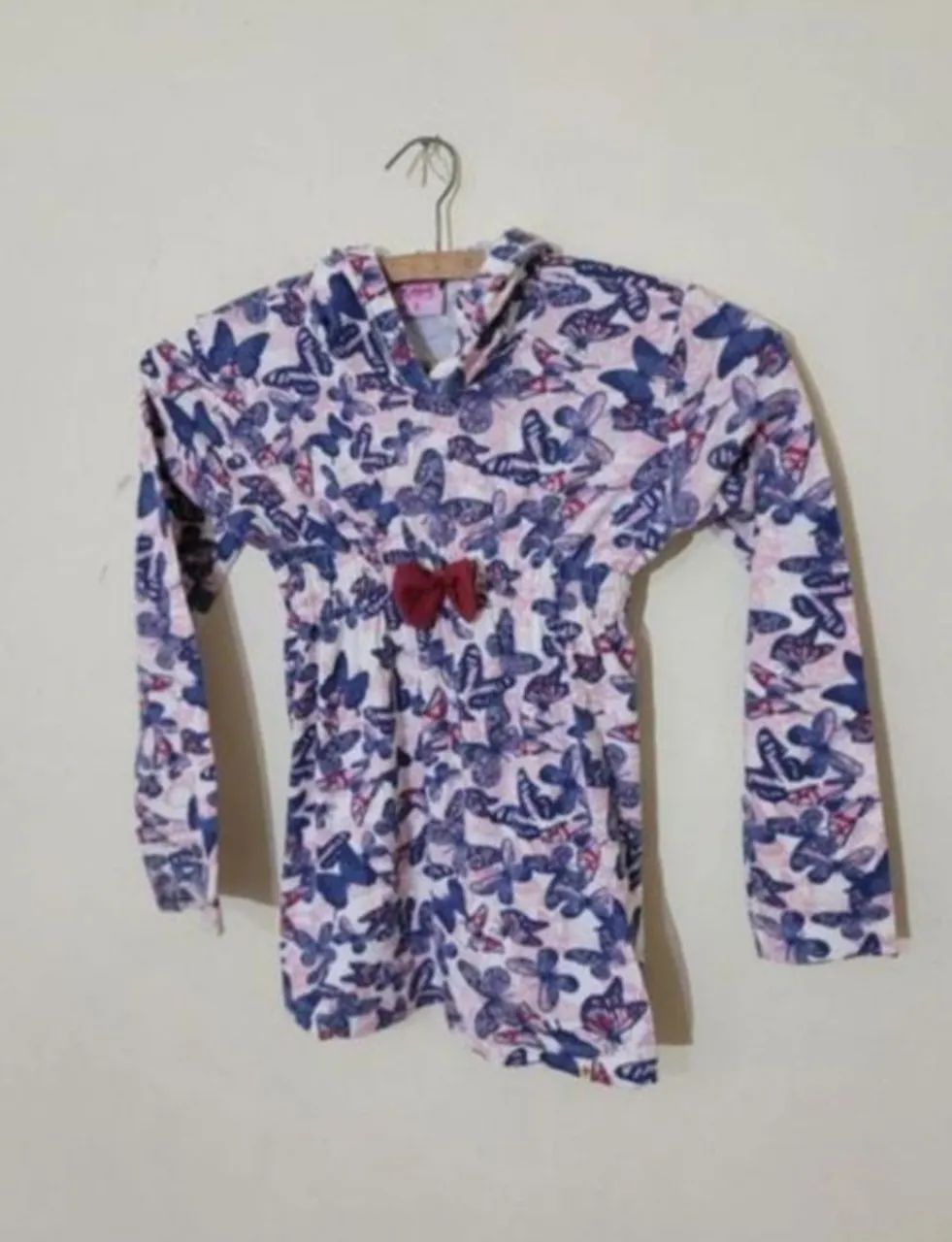 Lote roupas infantis menina tam 8 vestido, calça e blusa
