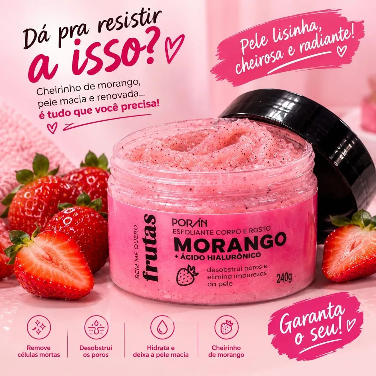 Esfoliante Corporal e Facial Porán - Foto 4