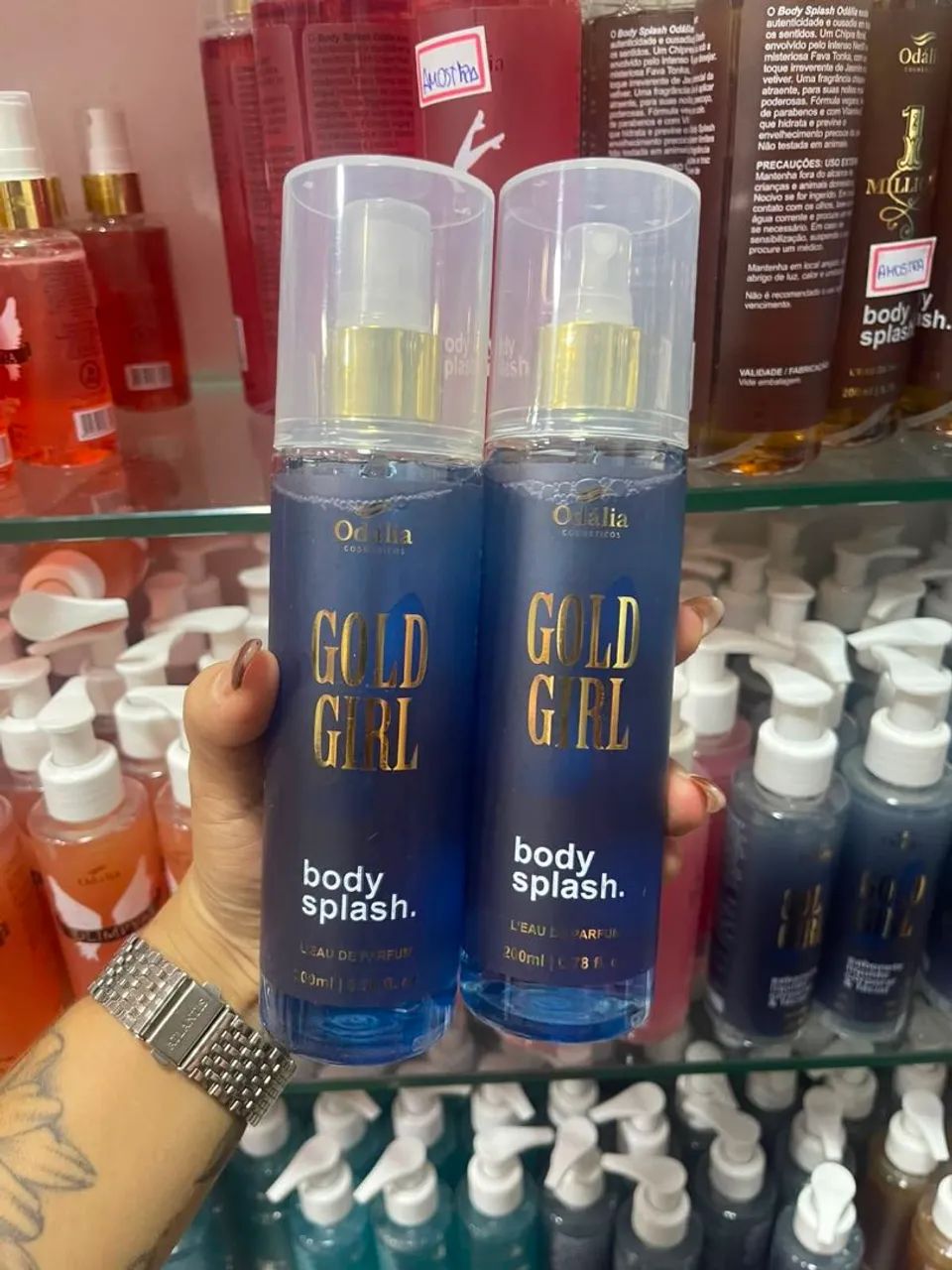 BODY SPLASH ODÁLIA COSMÉTICOS 200ML - Foto 3