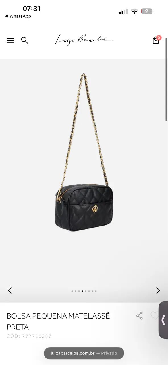 Bolsa Luiza Barcelos  - Foto 3