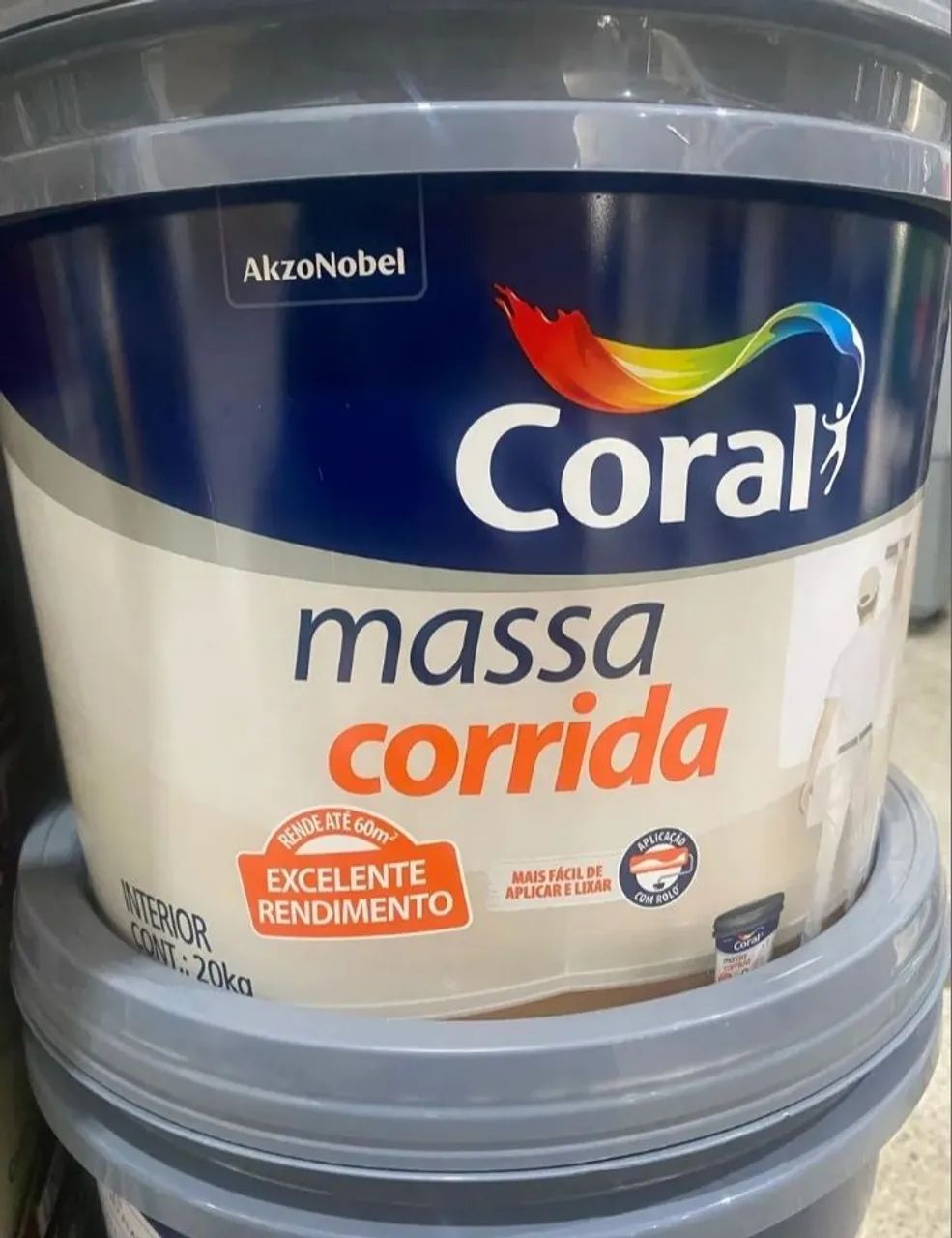 12 buckets of Coral filler paste, 20 kg each