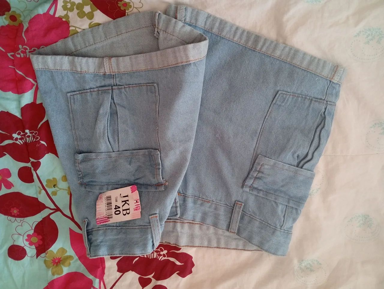 Shorts Jeans - Cargo - Foto 2
