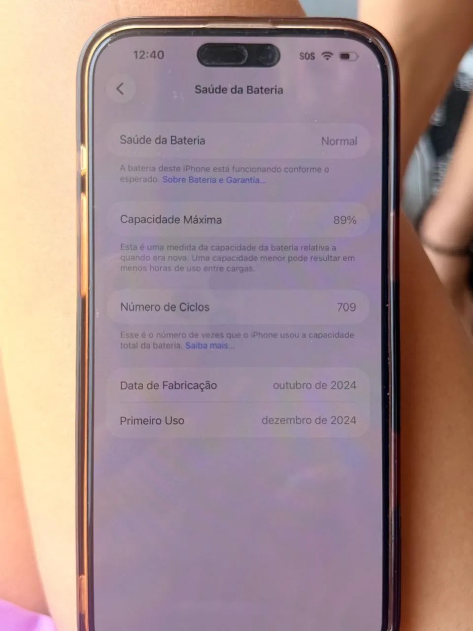 iPhone 16 pro Max preto 256gb - Foto 3