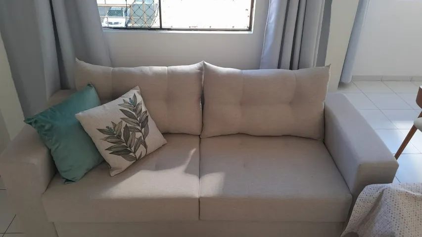 Sofá 3 lugares sala 