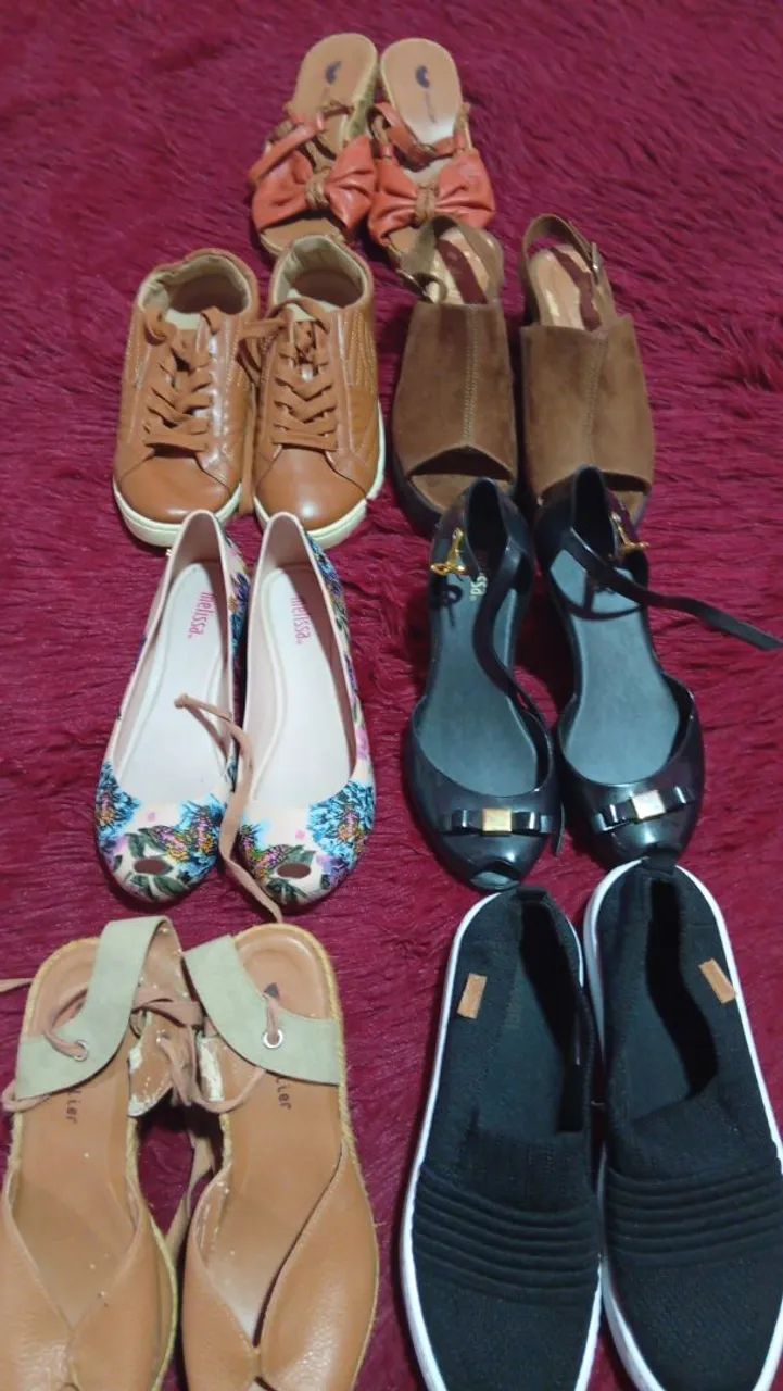 Sapatos seminovos 