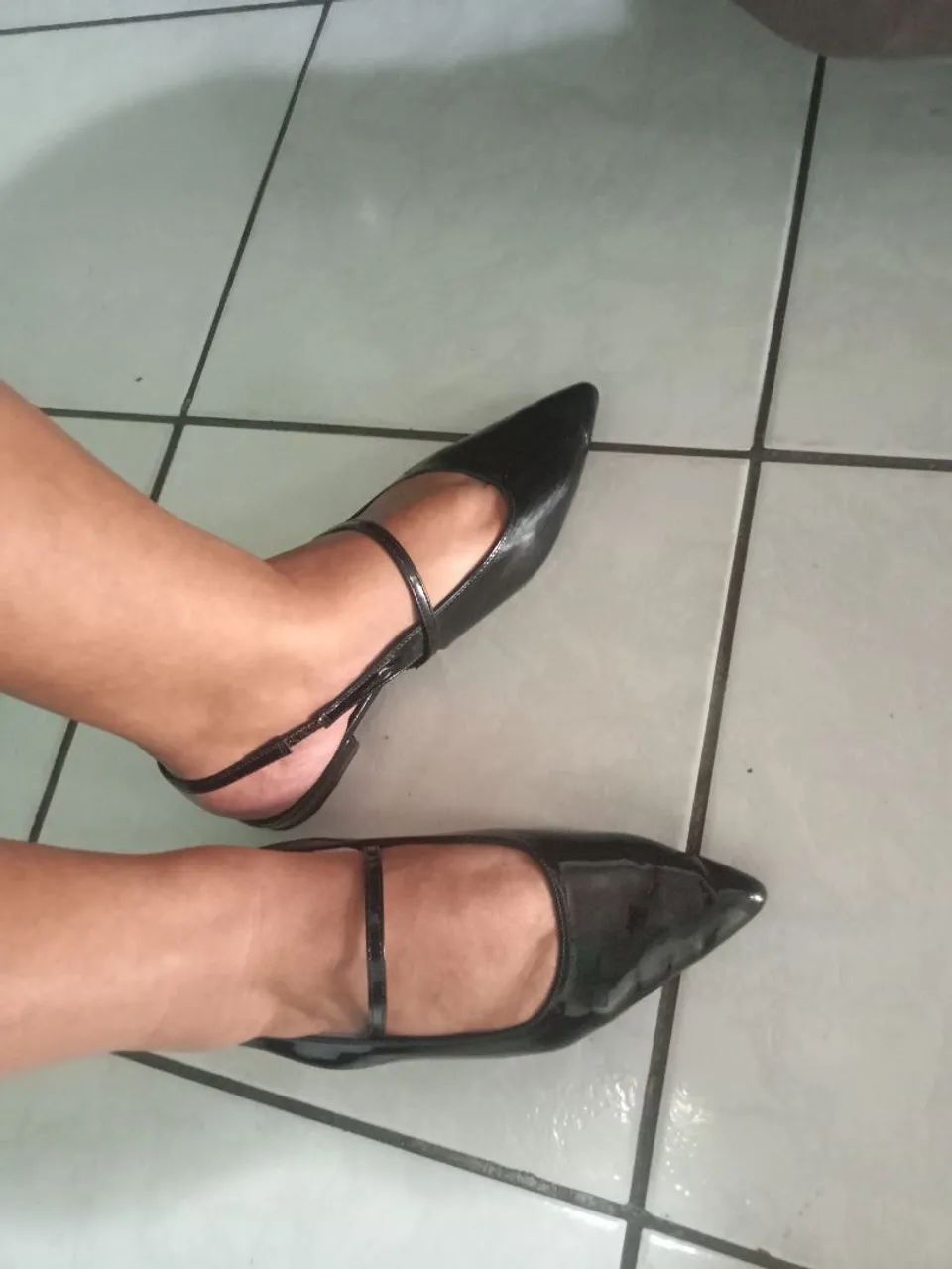 Sandália MOTF preta número 39 - Foto 4