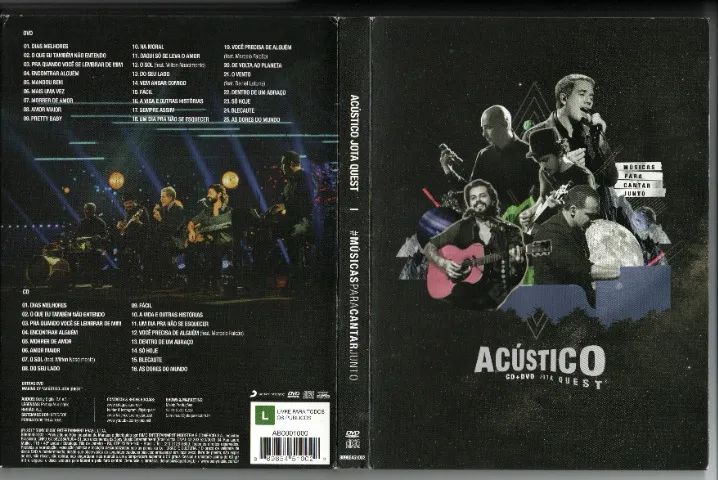 Jota Quest- Acústico- CD+DVD- NM 5/5 - Foto 5