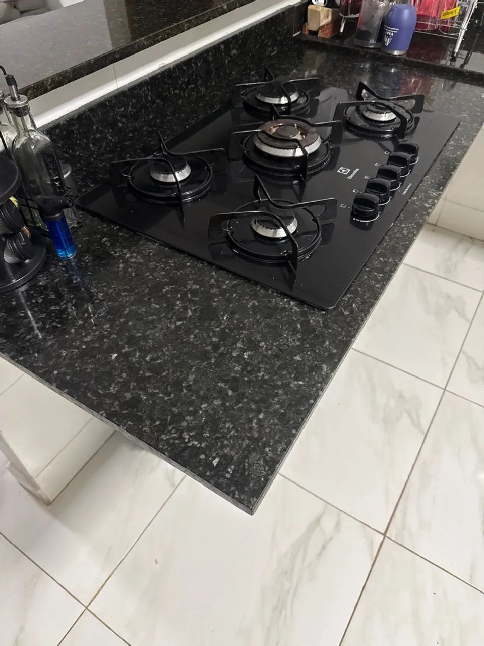 Bancada com cooktop