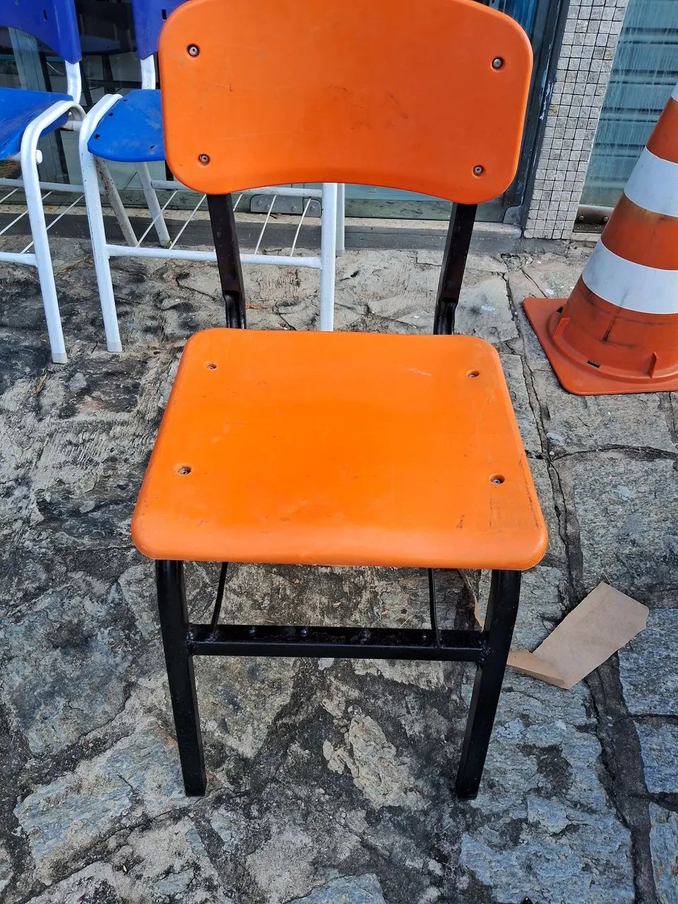 Cadeira fixa escritório  - Foto 4